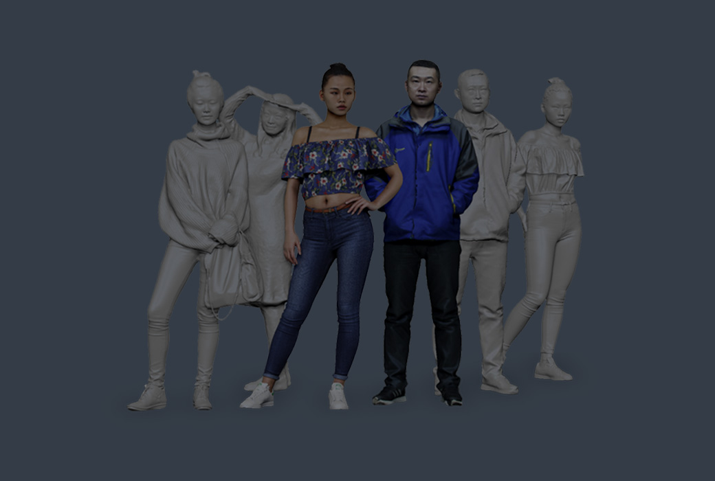 藝考生量體，藝考生形體測(cè)量，3D智能體型測(cè)量，人體三維掃描儀